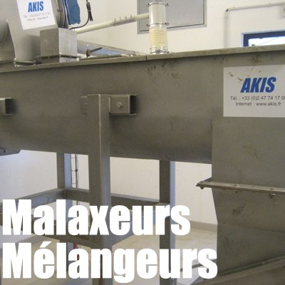 Malaxeurs et melangeurs